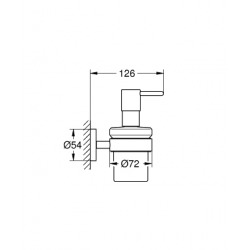 ESSENTIAL - Distributeur de savon avec support (40448001)