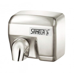 Sèche main automatique en acier inoxydable, fixation murale (SLO 02E)