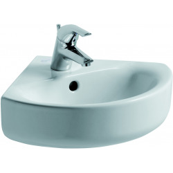 CONNECT Lavabo d'angle 340 x 340 mm blanc (E713601)