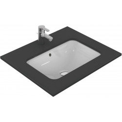 CONNECT Lavabo à sous-encastrer rectangulaire 580 x 175 x 410 mm, blanc (E506101)