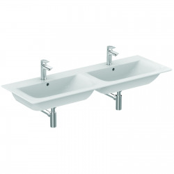 CONNECT AIR Lavabo-plan double 134 x 46 cm (E027201)