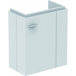 CONNECT SPACE Meuble lave-mains 436x520x243 mm droite Couleur Blanc laqué (E0371WG)