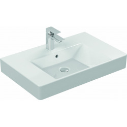 STRADA Lavabo 81 x 45,5 cm Blanc IdealPlus (K0788MA)