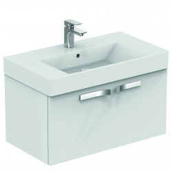 STRADA Lavabo 81 x 45,5 cm Blanc IdealPlus (K0788MA)