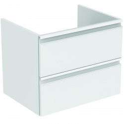 TESI Meuble pour lavabo 60 x 44 x (H) 49 cm Couleur blanc laqué (T0050OV)