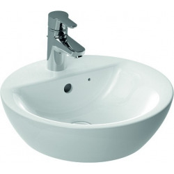 CONNECT Lavabo à poser 430 x 165 x 430 mm, blanc IdealPlus (E8040MA)