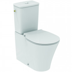 CONNECT AIR WC back to wall Aquablade® avec sortie horizontale  400 x 360 x 660 mm blanc IdealPlus (E0137MA)
