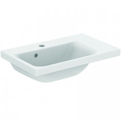 Connect Space Lavabo  600 x 175 x 380 mm Couleur blanc  version droite (E132601)