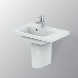 Connect Space Lavabo  600 x 175 x 380 mm Couleur blanc  version droite (E132601)