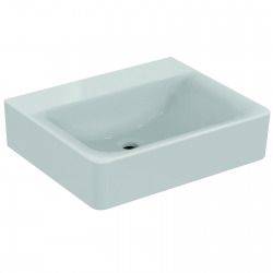 CONNECT Lavabo sans trou/sans trop-plein 550 x 155 x 460 mm blanc (E811201)