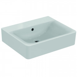 CONNECT Lavabo 550 mm sans trou 550 x 175 x 460 mm blanc (E811101)