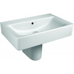 CONNECT Lavabo 550 mm sans trou 550 x 175 x 460 mm blanc (E811101)