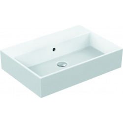 STRADA Lavabo sans trou percé 600 x 145 x 600 mm blanc (K079701)