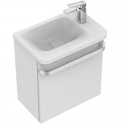 TONIC II Meuble pour lavabo 450x260x480mm Version droite Couleur chêne cérusé (R4306FF)