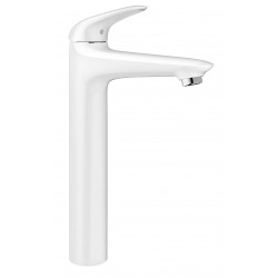 Eurostyle Mitigeur monocommande 1/2" Lavabo Taille XL - blanc