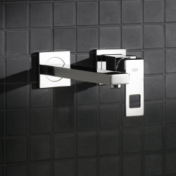 Eurocube - Façade de Mitigeur monocommande 2 trous lavabo Taille M (23447000)