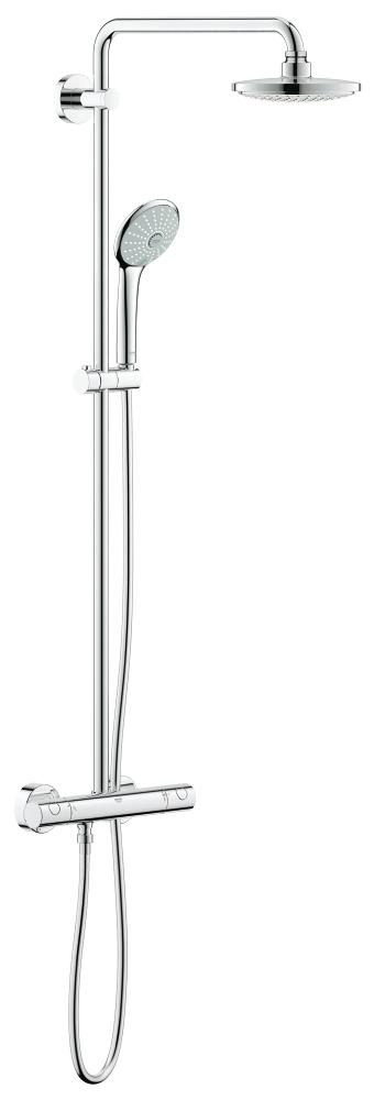 GROHE Colonne de douche avec mitigeur thermostat…