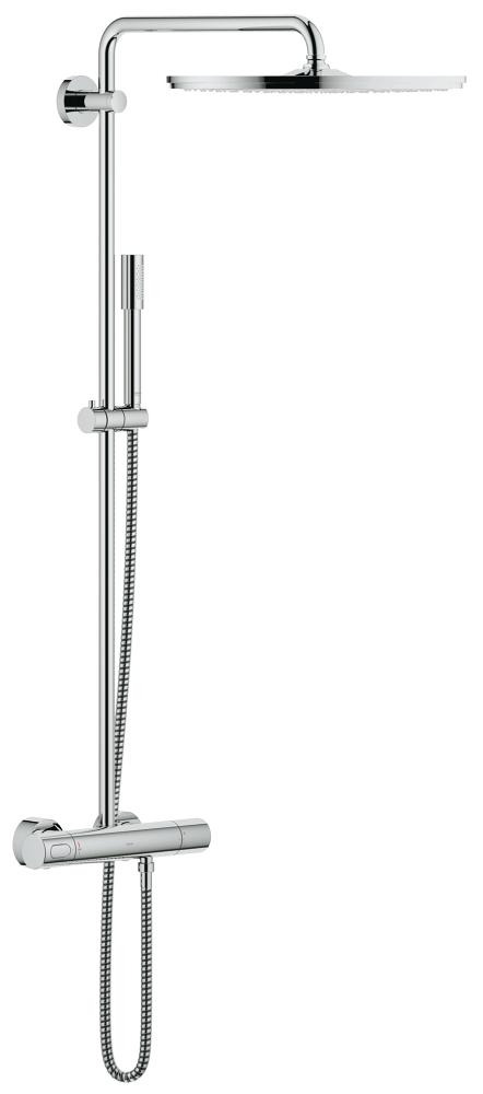 Grohe Rainshower System SmartControl 360 DUO Colonne de douche avec  mitigeur thermostatique chrome - 26250000