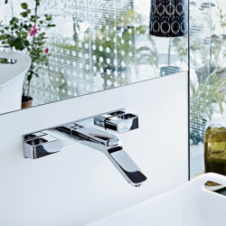 Profitez d'un vaste choix robinets pour lave-mains ou d'écoulement Grohe,  Hansgrohe, Axor, Kludi pour votre salle de bain à prix cassés - Livea  Sanitaire