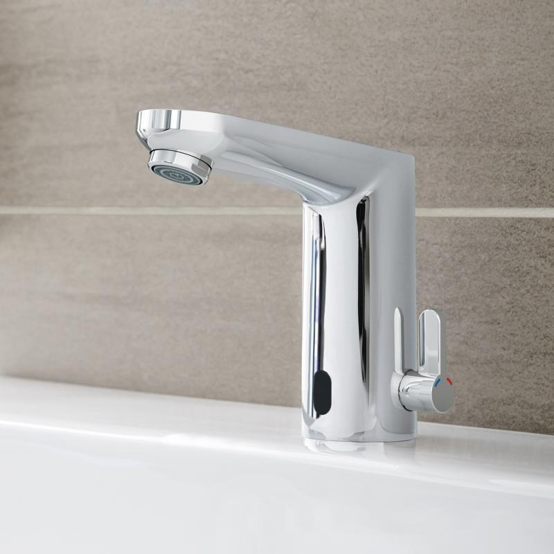 GROHE Eurosmart Cosmopolitan Mitigeur Lavabo Monocommande Chromé – Design Élégant Et Économique En Eau