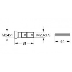 Kit de prolongation 80 mm (45202000)