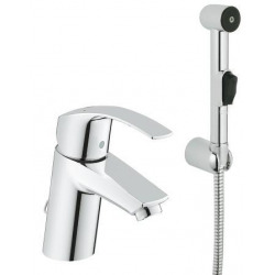 Eurosmart Mitigeur monocommande de lavabo et douchette taille S chrome (23124002)