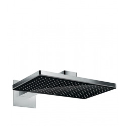 Hansgrohe Rainmaker Select Douche de tête Rainmaker Select 460 1jet avec bras de douche 460 mm, noir/chromé (24003600)