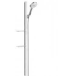 Hansgrohe Raindance Select S Set de douche Raindance Select S 120 EcoSmart / Unica&apos;E 1,50 m, blanc/chromé (27647400)