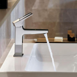 Hansgrohe Metropol Metropol 110 Mitigeur de lavabo poignée étrier, avec tirette et vidage chrome (74506000)