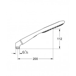 Rainshower® Icon 150 Douchette 2 jets (27444000)