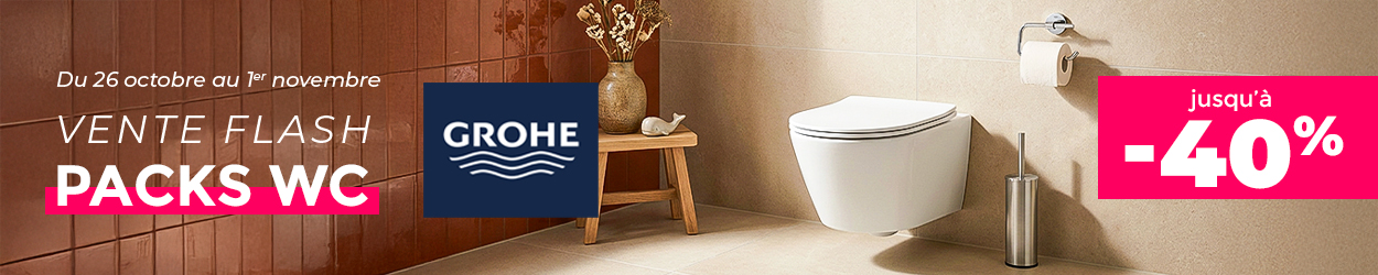 Vente Flash packs WC GROHE