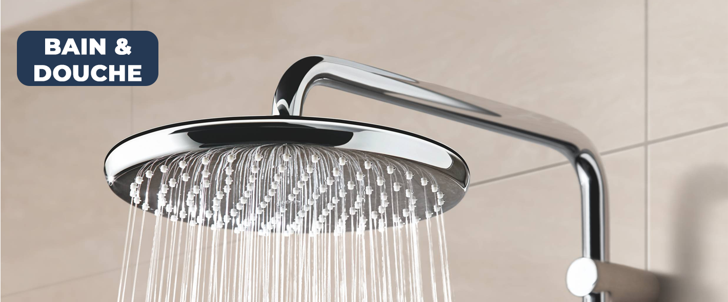 Technologies GROHE : les différents jets d'eau innovants