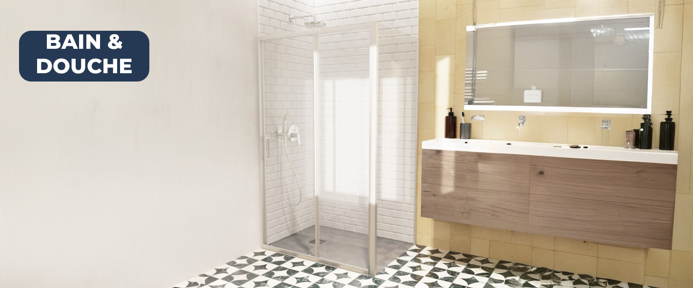 Porte ou paroi de douche