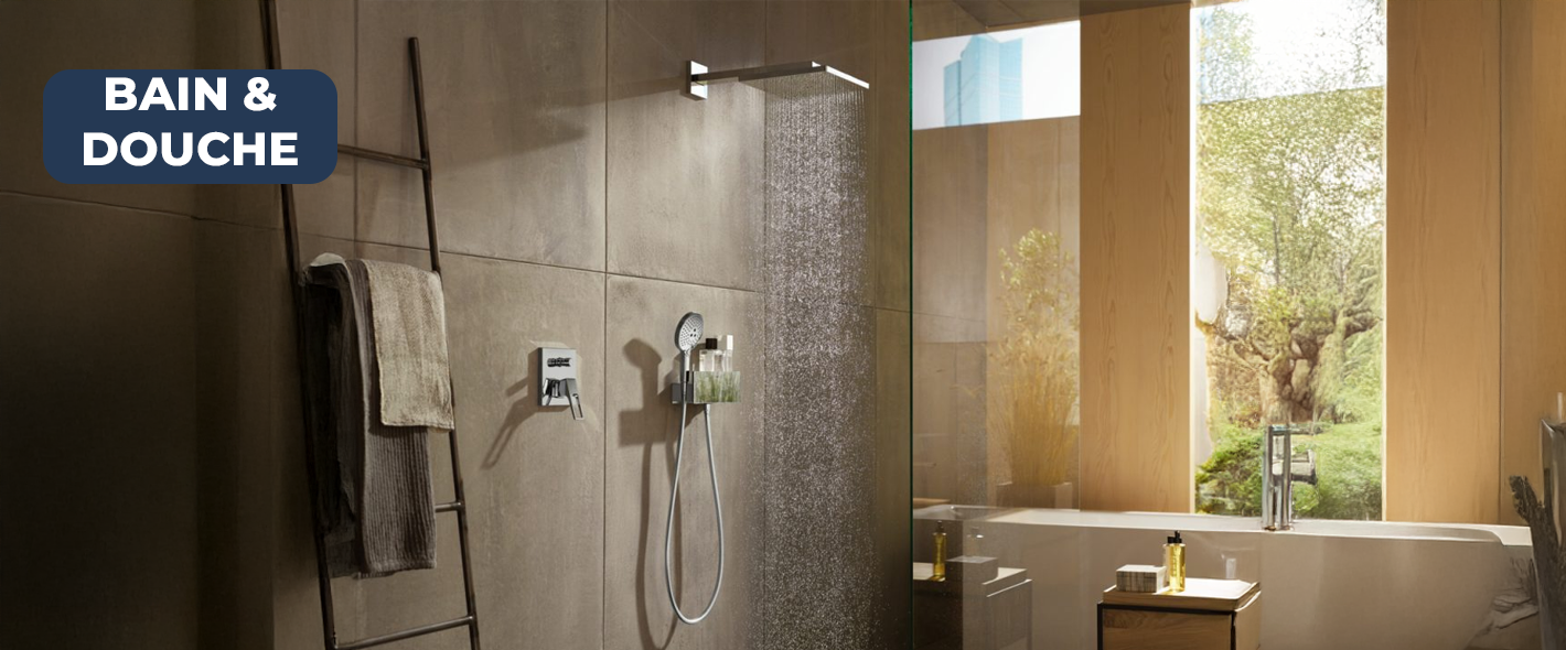 Douche encastrée