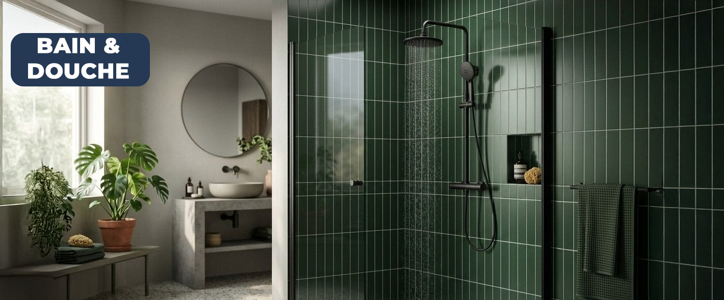 Installer colonne de douche