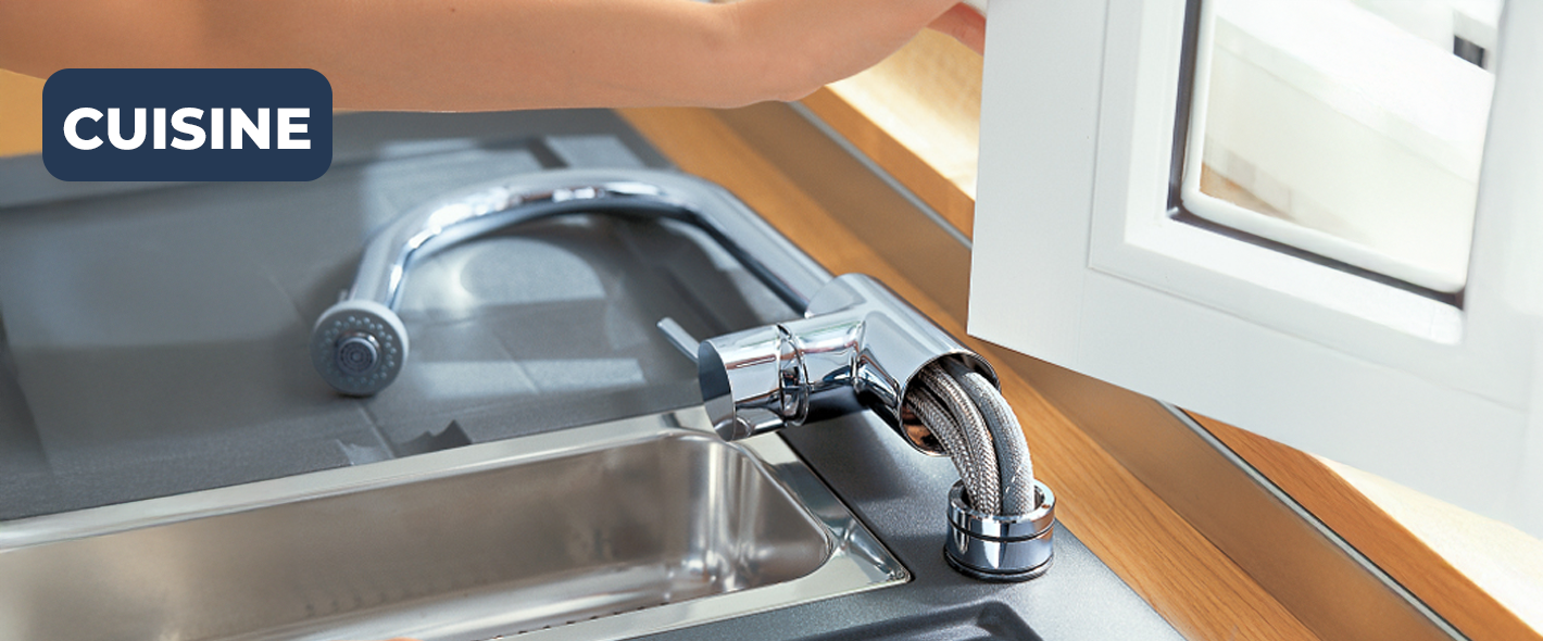 Un robinet rabattable pour votre cuisine ?