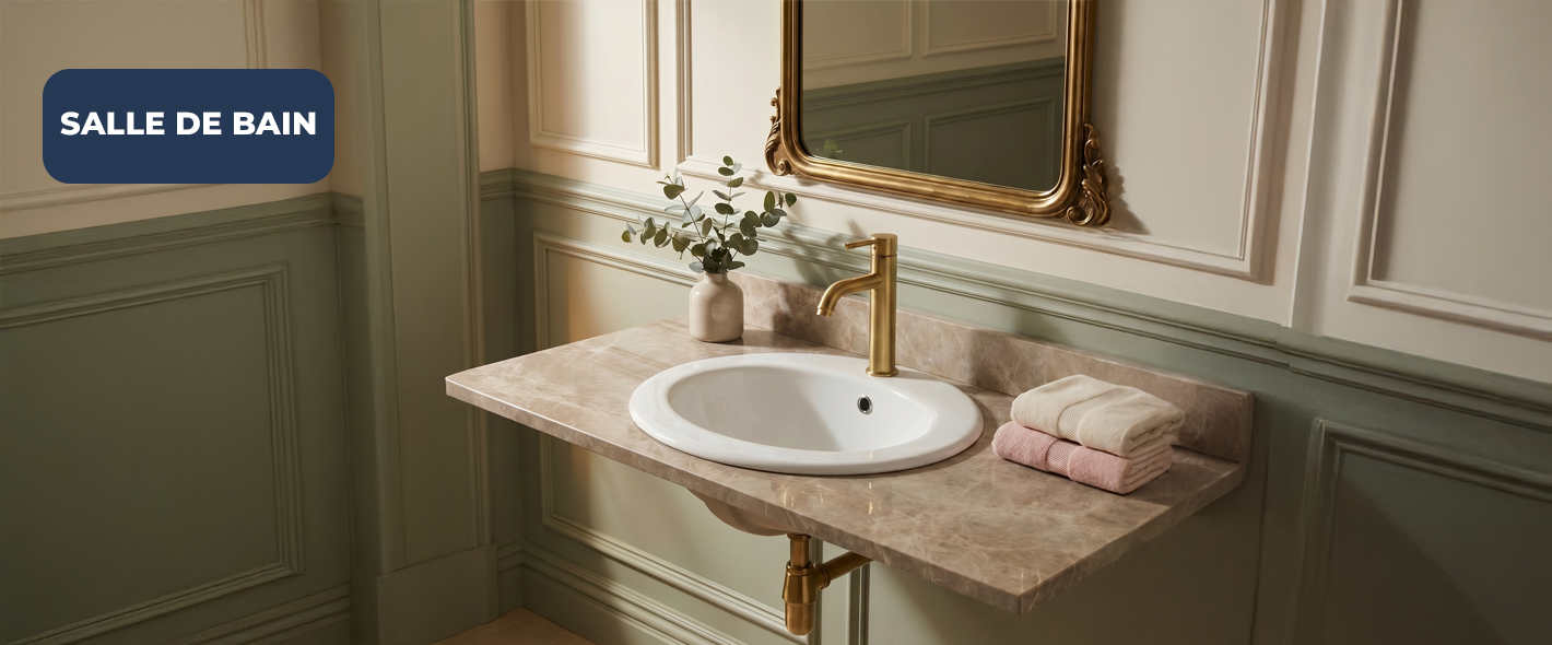 Comment installer une vasque à encastrer dans votre salle de bain ?