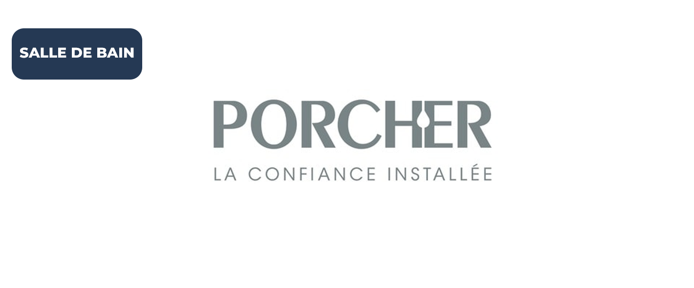 Porcher : la marque sanitaire durable dédiée aux professionnels