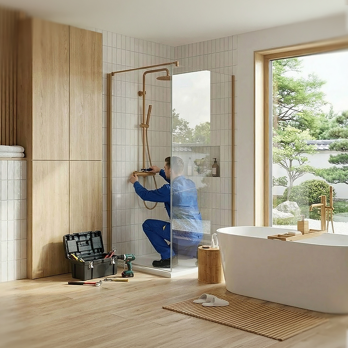 Installation salle de bain