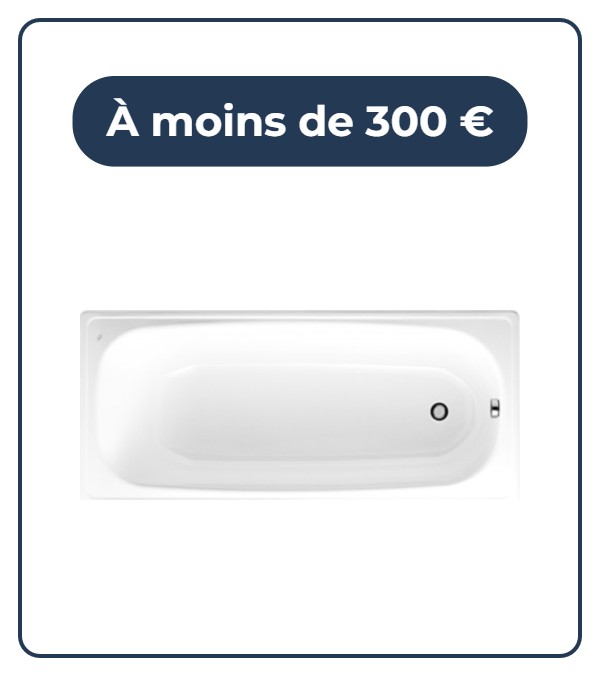 À moins de 300 €