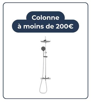 Colonnes de douche à moins de 200€