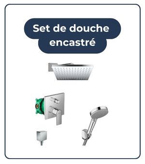 Sets de douche encastrés