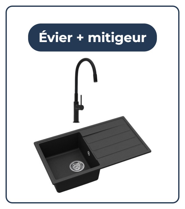 Évier + mitigeur