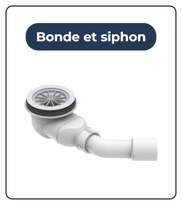 Bonde et siphon