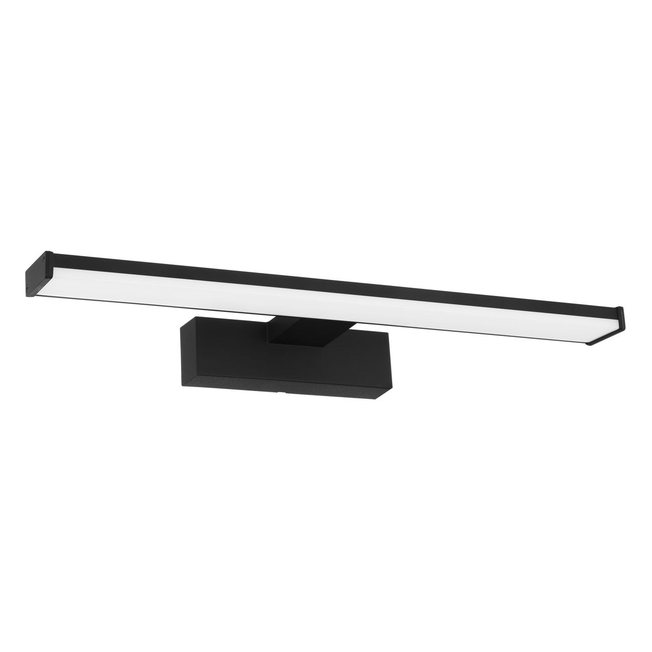 Applique LED noire pour miroir