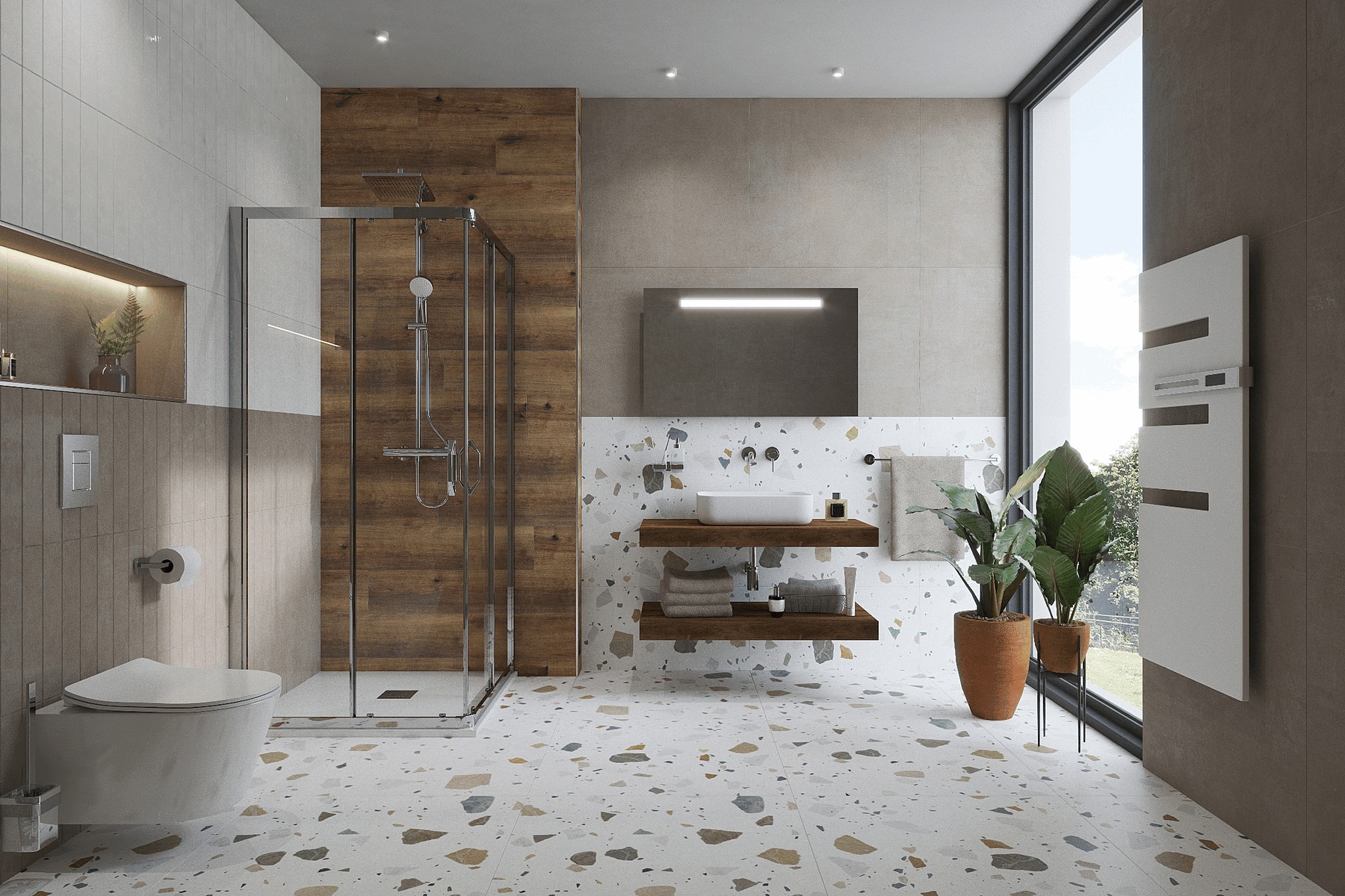 Salle de bain minimaliste et épurée : inspirez-vous du style Japandi